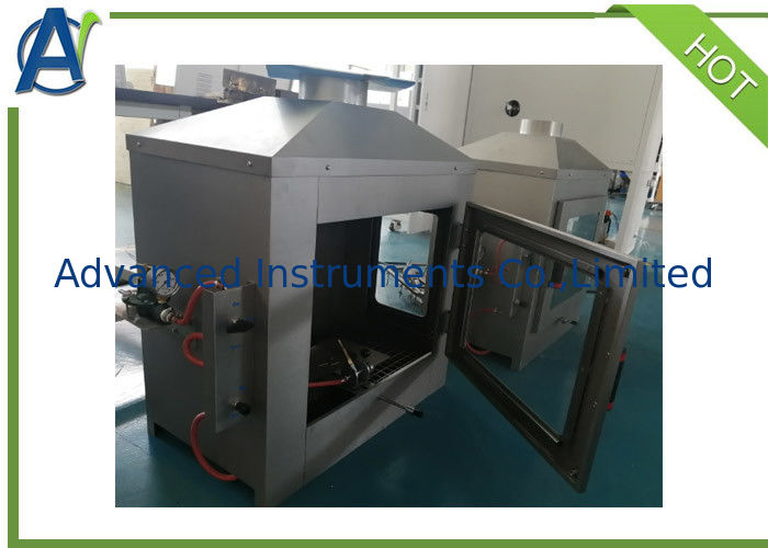 DIN53438-2 Combustibility Test Chamber by a Small Flame-edge Ignition