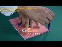 Tekstylny tester płomienia pionowego Odzież ochronna Wyświetlacz LCD 36kg