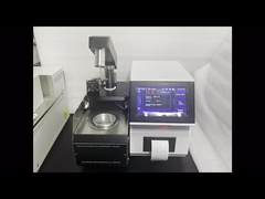 W pełni automatyczny tester temperatury zapłonu COC z otwartym kubkiem ASTM D92 Ambient ~ 400 ℃