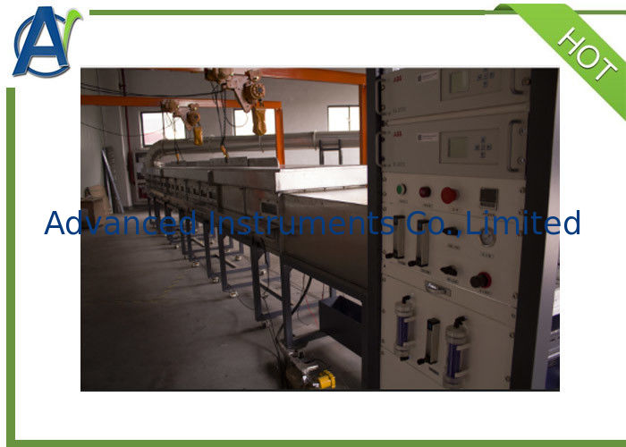 UL910,NF PA 262,ASTM E84,UL723 Stainless Steel Steiner Tunnel Furnace Tester