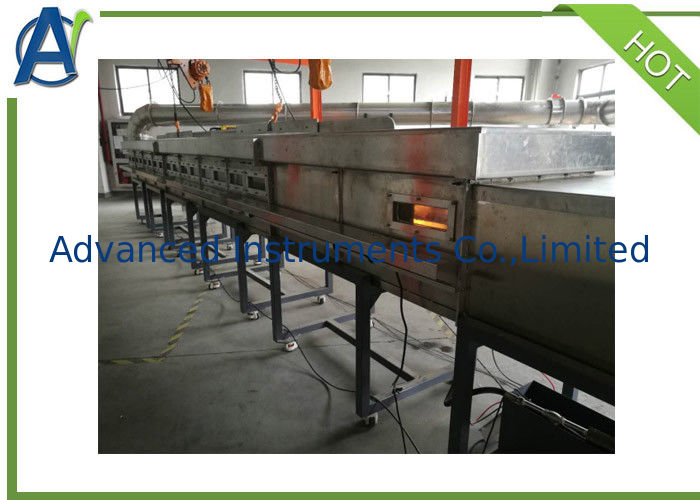 UL910,NF PA 262,ASTM E84,UL723 Stainless Steel Steiner Tunnel Furnace Tester