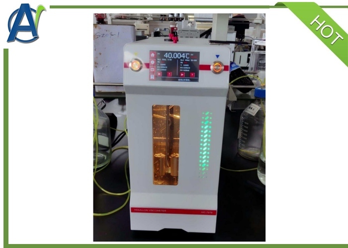 ASTM D7279 and ASTM D445 Automatic Rapid Kinematic Viscometer for Engine Oil Testing with Automatic Measurement