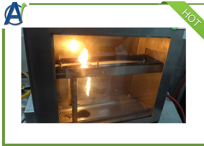 ASTM D5132 Automotive Interior Horizontal Flammability Test Chamber