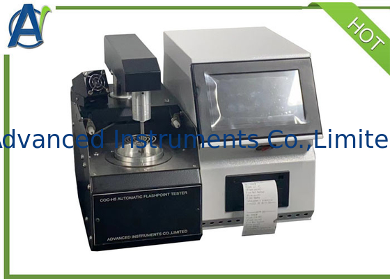 ASTM D92 W pełni automatyczny tester punktu błyskowego Cleveland Open Cup z ekranem LCD