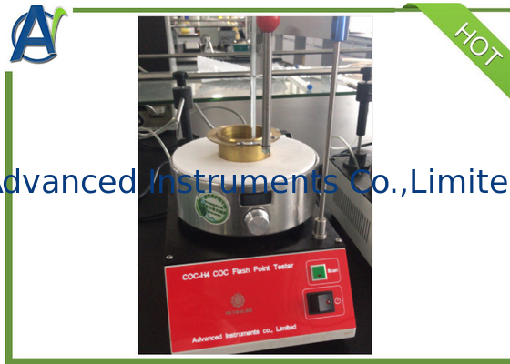 Bestseller ASTM D92 Cleveland Open Cup Flash Point Test Instrument dla oleju smarowego